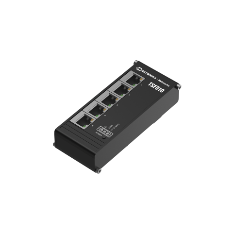 Teltonika TSF010 5x100 Mbps flacher Ethernet-Switch