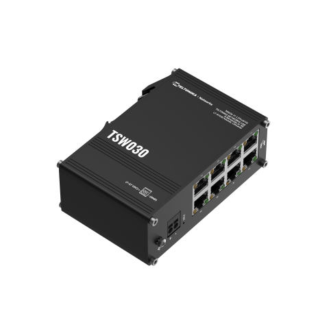 Teltonika TSW030 8x100 Mbps 8-Port Ethernet-Switch